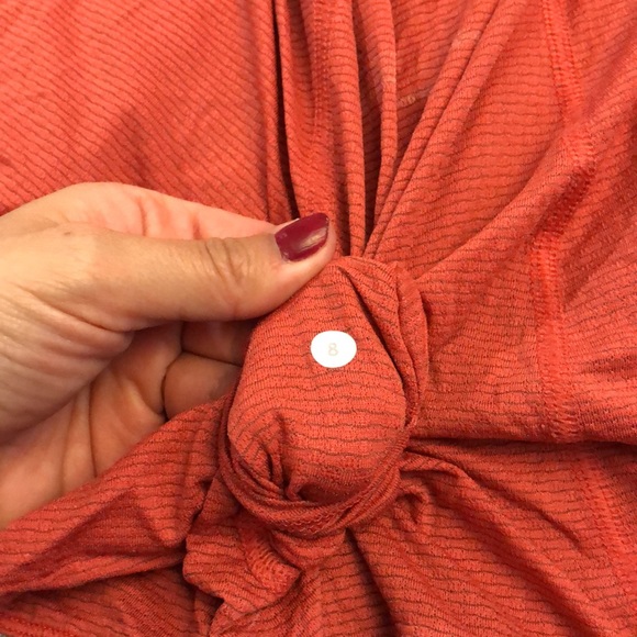 Lulu lemon racerback tank, size 8 - Picture 2 of 2